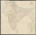 Map of India, shewing the British Territories and those of the Native States : chiefly compiled from trigonometrical surveys executed by order of the Honble Court of Directors of the East India Company