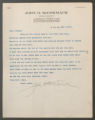 Letter to Johnny, from John B. McCormack, May 6, 1912