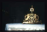 Mrs. Maurice Banen's Hanuka menorah, Hibbing, Minnesota