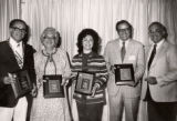 Receiving volunteer leadership awards