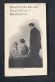 Publications. Pamphlets. Child Questions (Spanish language pamphlet)"(Box 171, Folder 05)