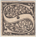 Detail from Album of initial capitals, 1500s-1737 (bulk 1500s), Volume 1, Page 33, Line 5, Item 03, S