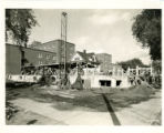 Centennial Hall. Minneapolis Campus. Construction of addition