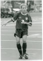 Action shot of 1998 UMD women's soccer player, Adriann Munkeby #3