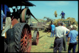 Old threshers demonstration.