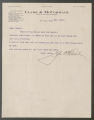Letter to Johnny, from John B. McCormack, May 7, 1915