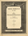 Moto Perpetuo for Piano