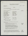 General and Administrative. Committees and Commissions. National Committee on Youth Program - Spring Meeting at Holiday Hills, 1960 (Box 56, Folder 61)