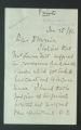 Letter from A.l. Galabin to Robert P. Harris, 1896