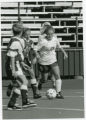 Action shot of 1997 UMD women's soccer player #17