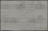 Sethna, Mr. and Mrs. Patarasp Residence: East Elevation, West Elevation, and South Elevations: Sheet 3