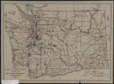 Map of state of Washington