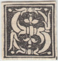 Detail from Album of initial capitals, 1500s-1737 (bulk 1500s), Volume 1, Page 50, Line 4, Item 02, S