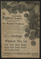 Campbell Nurseries & Seed House, Wholesale Price List, circa 1920