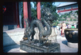 Beijing summer palace bronze serpent dragon