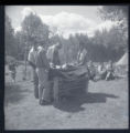 Mikro Kodesh Boy Scouts at Many Point Scout Camp, Ponsford, Minnesota.