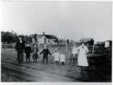 Family portrait on Kamel farm