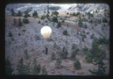 Balloon: view toward Mount Saint Helens