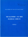 The Baltimore and Ohio Railroad Company, Annual Report, 1962