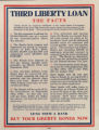 Third Liberty Loan : the facts : Liberty Bonds are engraved certificates of the United States Government promising t