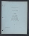 Legal and Protective Measures. Surveys. Washington, DC Health and Hospital Survey. Chapters 1-3 and 5. (Box 104, Folder 03)