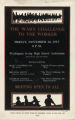 The War's challenge to the worker : Friday, November 16, 1917 8 P. M. : Washington Irving High School Auditorium : m