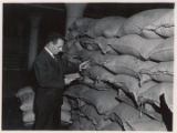 Checking grain bags