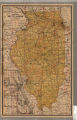 Railroad map of Illinois