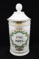 Ung: Popul: apothecary jar