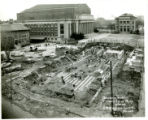 Johnston Hall. Minneapolis Campus. Construction
