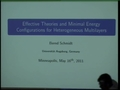 Effective Theories and Minimal Energy Configurations of Heterogeneous Multilayers