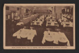 Main Dining Room, YMCA Hotel, 822 South Wabash Avenue, Chicago