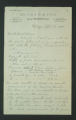 Letter from Walter M. Fitch to Robert P. Harris, 1894
