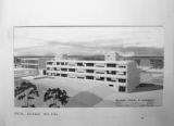 Conceptual sketch of the Social Science Building on the UMD campus