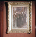 "The Octogenarian Choir" painted by Augusto Daini, hung in Glensheen's Living Room