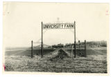 Campus Views. St. Paul campus. Old University Farm Gate.