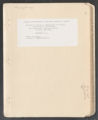 Reprints, Publications and Manuscripts. Lecture 14: Nuts concluded. (Box 6, Folder 218)