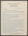 Letter to Johnny, from John B. McCormack, May 7, 1912