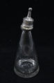 Glass and pewter nursing bottle