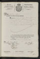 Family of Don José Gallego, Papers. Don José Gallego. Real Estate Acquisitions. Receipt for taxes paid.