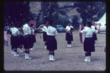 Scottish band at Duvaushelle near Akaroa
