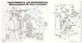 University of Minnesota Minneapolis-St. Paul Campus map, 1968