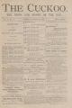 The Cuckoo, Volume 01, Number 15, March 28, 1881