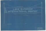 Gateway Sign, Lake Superior International Highway, Near Lester Park