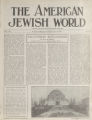 The American Jewish World, Volume 8, Number 32, April 16, 1920