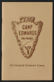 Camping. Eugene Turner's Camping History Files. Camping History Working Files - Camp Edwards, 1979 (Box 55, Folder 2)