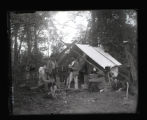View of camp on Moose River