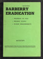 Barberry Eradication. Progress reports by states. Barberry Eradication Campaign, Missouri. (Box 12, Folder 2)