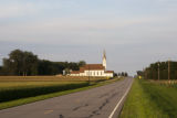Rural church in Sibley County, Minnesota.