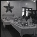 Gingerbread village inside Glensheen's Carriage House garage